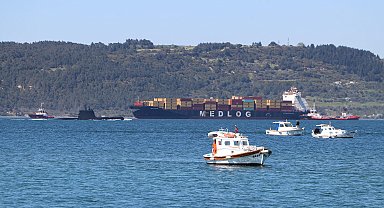 Çanakkale'de gemi arızası