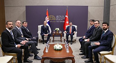 Cevdet Yılmaz'dan Antalya Diplomasi Forumu temasları