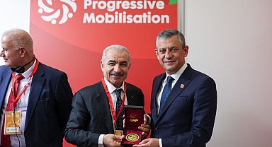 CHP Genel Başkanı Özel, eski Filistin Başbakanı Iştiyye ile görüştü