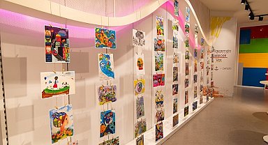 Çocukların hayalleri 'Bu Tasarımda Gelecek Var' sergisinde buluştu