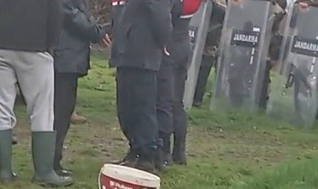 Çorum'da tapusuz arazideki ev ve hayvanların bulunduğu ahır mühürlendi