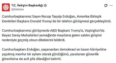 Cumhurbaşkanı Erdoğan, ABD Başkanı Trump ile görüştü