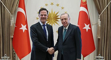 Cumhurbaşkanı Erdoğan, NATO Genel Sekreteri Rutte'yi kabul etti