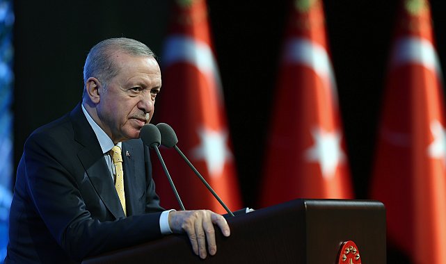 Cumhurbaşkanı Erdoğan: Su kaynaklarımızı verimli kullanmak mecburiyetindeyiz