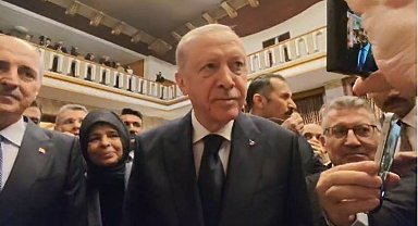 Cumhurbaşkanı Erdoğan, TBMM'de 23 Nisan Resepsiyonu'na katıldı