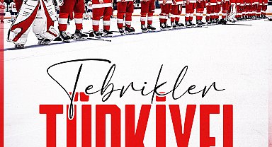 Cumhurbaşkanı Erdoğan'dan Buz Hokeyi Erkekler A Milli Takımı'na tebrik mesajı