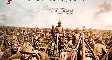 Cumhurbaşkanı Erdoğan'dan Çanakkale Kara Savaşları'nın 111'inci yıl dönümü mesajı