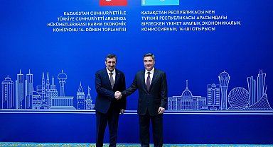 Cumhurbaşkanı Yardımcısı Yılmaz, Kazakistan Başbakanı Bektenov ile görüştü