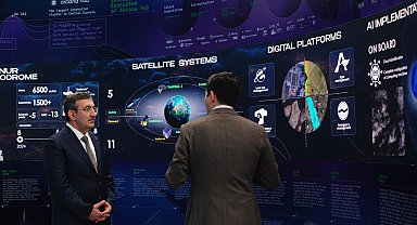 Cumhurbaşkanı Yardımcısı Yılmaz, Kazakistan'da müze ve yapay zeka merkezini ziyaret etti