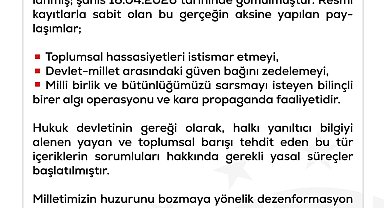 DMM'den Kahramanmaraş'taki saldırının failine ilişkin açıklama