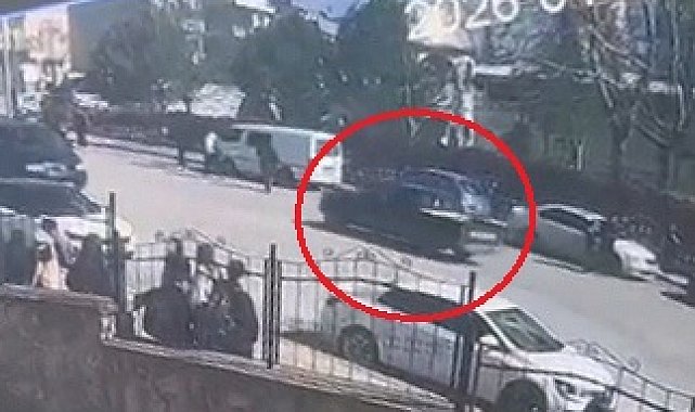 Drift atarken yayaya çarpan ehliyetsiz sürücüye 226 bin TL ceza; kaza kamerada