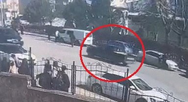 Drift atarken yayaya çarpan ehliyetsiz sürücüye 226 bin TL ceza; kaza kamerada