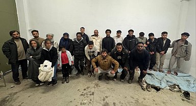 Edirne'de 21 kaçak göçmen yakalandı