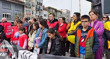 Edirne'de öğretmenlerden okul saldırılarına tepki