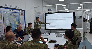 EFES-2026 Tatbikatı'nın 'Simülasyon Destekli Komuta Yeri Safhası' İzmir'de gerçekleştirildi