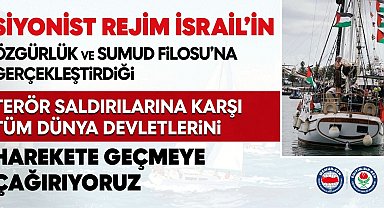 Eğitim-Bir-Sen: Sumud Filosu için dünya devletleri somut adım atmalı