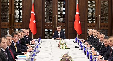 Ekonomi Koordinasyon Kurulu, Cumhurbaşkanı Yardımcısı Yılmaz başkanlığında toplandı- Yeniden