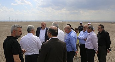 Erkoyuncu, pancar ekimine katıldı