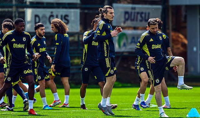 Fenerbahçe, Çaykur Rizespor maçı hazırlıklarını sürdürdü