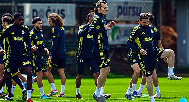 Fenerbahçe, Çaykur Rizespor maçı hazırlıklarını sürdürdü