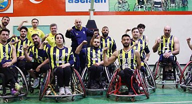 Fenerbahçe Tekerlekli Sandalye Basketbol Takımı, Galatasaray'ı yenerek Avrupa Şampiyonu oldu