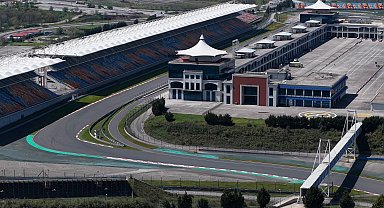 Formula 1 pistinin son hali havadan görüntülendi Ek görüntü