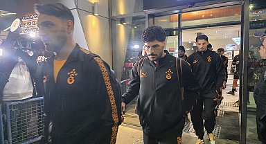 Galatasaray kafilesi Trabzon'da