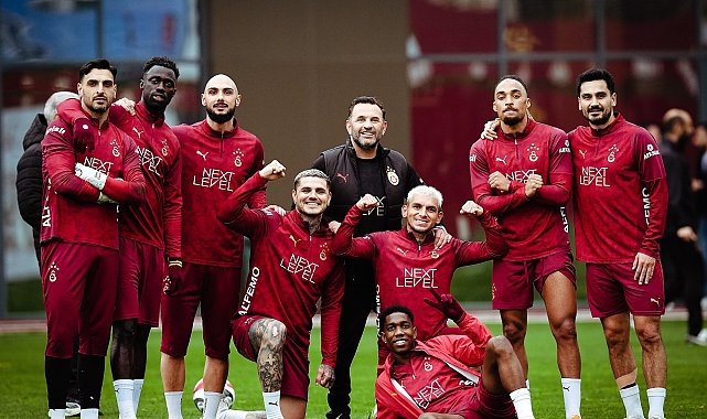 Galatasaray, Trabzonspor maçı hazırlıklarını sürdürdü