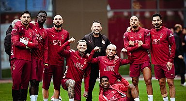 Galatasaray, Trabzonspor maçı hazırlıklarını sürdürdü