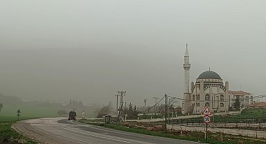 Gaziantep'te toz taşınımı etkili oldu