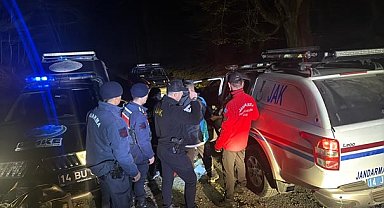 Geldiği Bolu'da kayboldu, ekipler ormanda buldu
