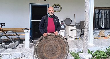 Gurbetçinin tarihi eserlerden oluşan 'Ata Ocağı Tebriz Otağı'