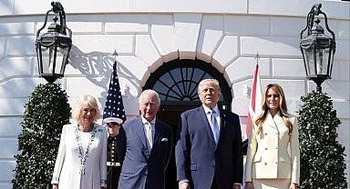 İngiltere Kralı Charles ve eşi Kraliçe Camilla, ABD'de