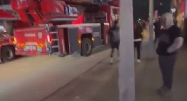 İstanbul - Kağıthane'de alışveriş merkezinde yangın -1