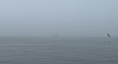 İstanbul'da sis etkili oluyor; gemi trafiği askıya alındı