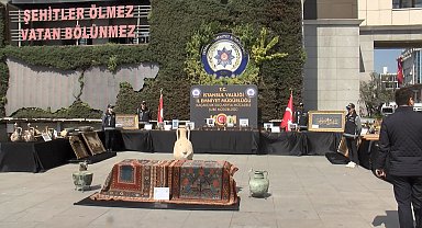 İstanbul'daki tarihi eser operasyonlarında 12 şüpheli yakalandı; 374 eser ve obje ele geçirildi