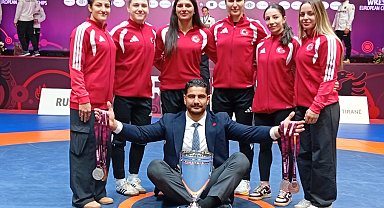 Kadın Güreş Milli Takımı, 122 puanla Avrupa ikincisi oldu