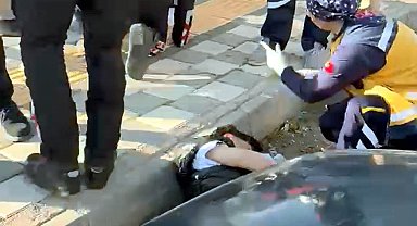 Kahramanmaraş'ta silahlı saldırı kamerada; 2 yaralı