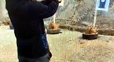 Kahramanmaraş'taki okul saldırganının poligonda atış yaptığı görüntüler ortaya çıktı