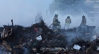Kartal'da çöplük alanda çıkan yangın söndürüldü