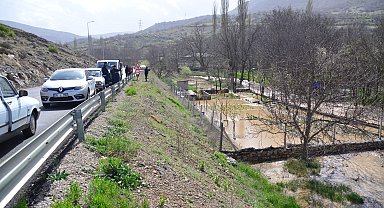 Kayseri'de sağanak sonrası sel