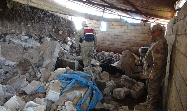 Kilis'te ahır çöktü; 40 koyun öldü