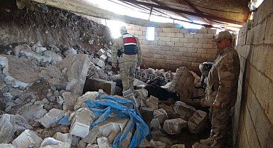 Kilis'te ahır çöktü; 40 koyun öldü