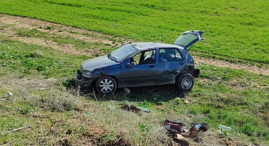 Konya'da 2 otomobil çarpıştı; 6 yaralı