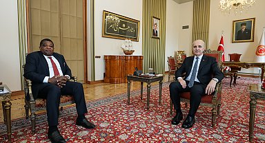 Kurtulmuş, Parlamentolar Arası Birlik Genel Sekreteri Chungong'u kabul etti