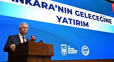 Mansur Yavaş: Ankara'da su sıkıntısı yaşamayacağımız günleri görmek istiyoruz