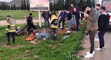 Mardin'de devrilen motosikletin sürücüsü öldü