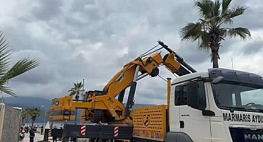 Marmaris'te vincin kırılan kaldırma kolu üzerine düşen işçi öldü; 2 gözaltı