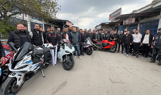 Motosikletli gruptan egzoz cezalarına tepki
