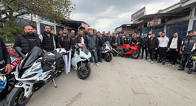 Motosikletli gruptan egzoz cezalarına tepki